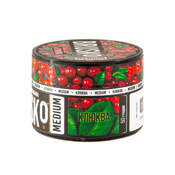 Смесь Brusko Medium Клюква  50 гр в Севастополе