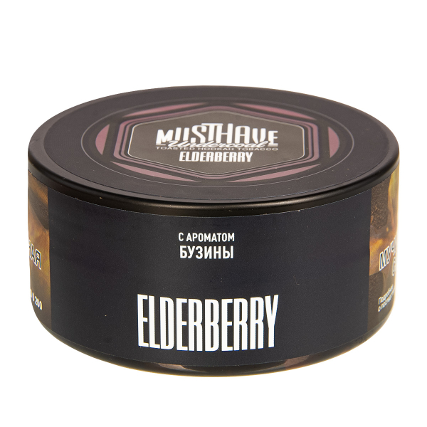 Табак Musthave Elderberry  125 грамм в Севастополе