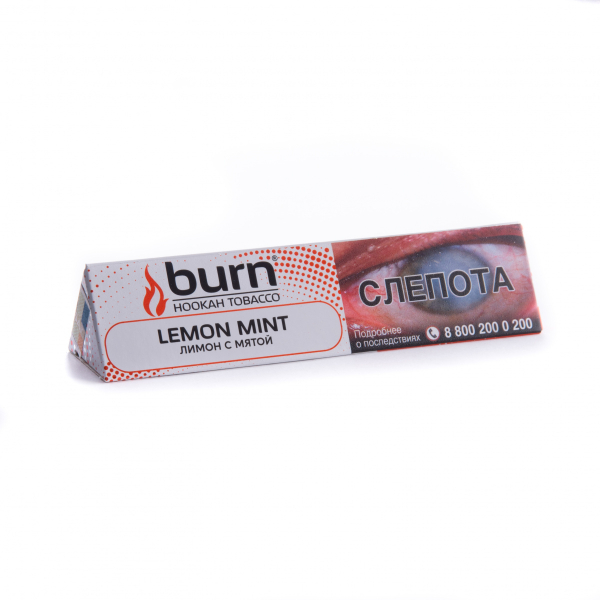 Табак Burn Lemon Mint  25 грамм в Севастополе