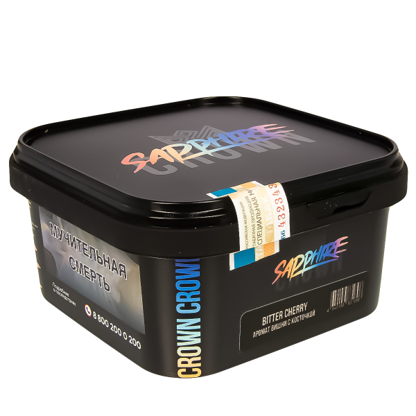 Табак Sapphire Crown Bitter Cherry  200 грамм в Севастополе