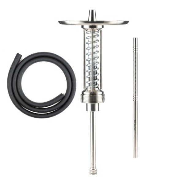 Кальян Bsp Hookah Cybertank White Black Chrome в Севастополе