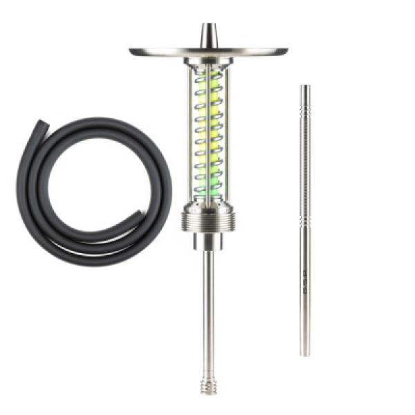 Кальян Bsp Hookah Cybertank Yellow Green Chrome в Севастополе