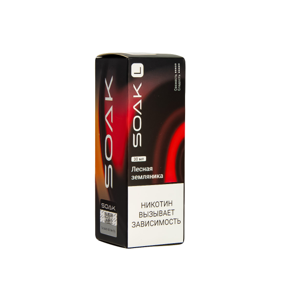 Жидкость Soak L30 Wild Strawberry 30 Мл 2 Мг в Севастополе