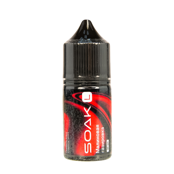 Жидкость Soak L30 Raspberry Soda 30 Мл 2 Мг в Севастополе