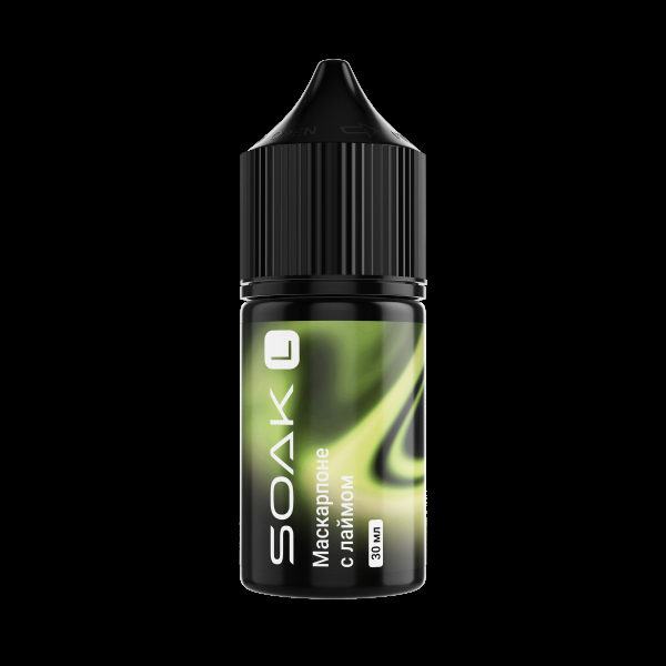 Жидкость Soak L30 Mascarpone Lime 30 Мл 2 Мг в Севастополе