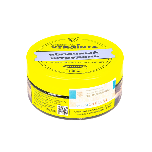 Табак Original Virginia Middle Яблочный Штрудель  100 грамм в Севастополе