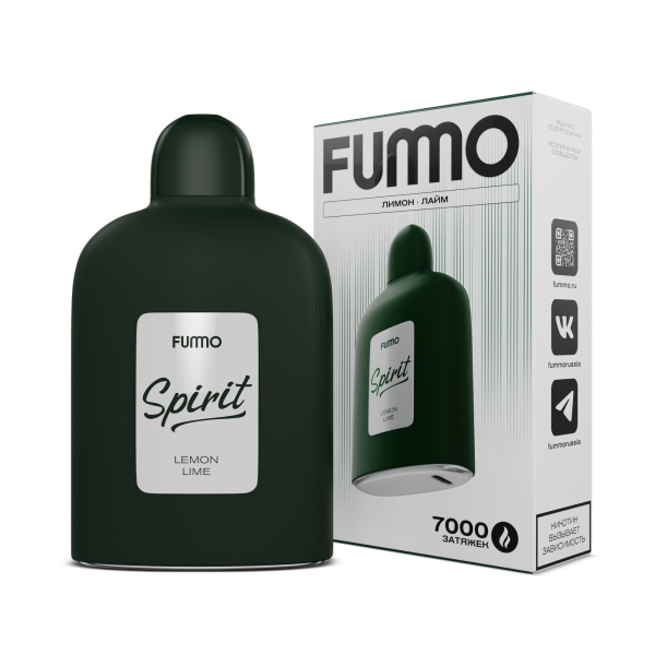 Электронка Fummo Spirit Лимон Лайм  в Севастополе