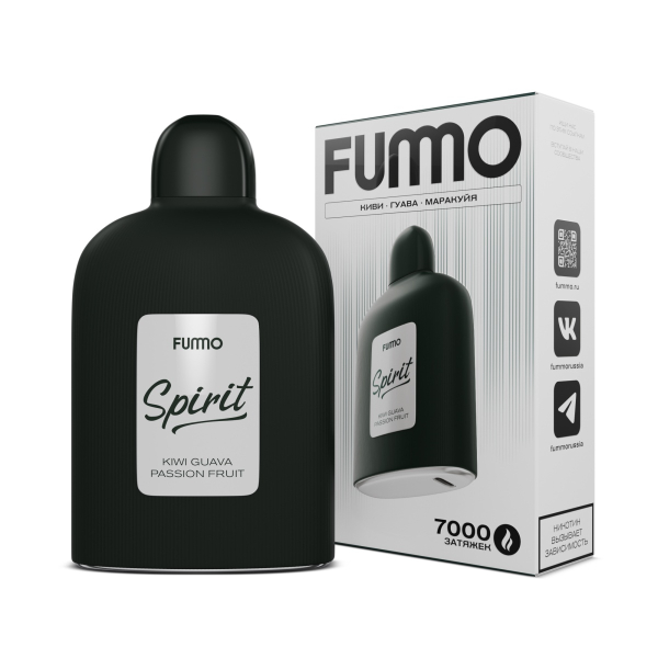 Электронка Fummo Spirit Киви Гуава Маракуйя  в Севастополе
