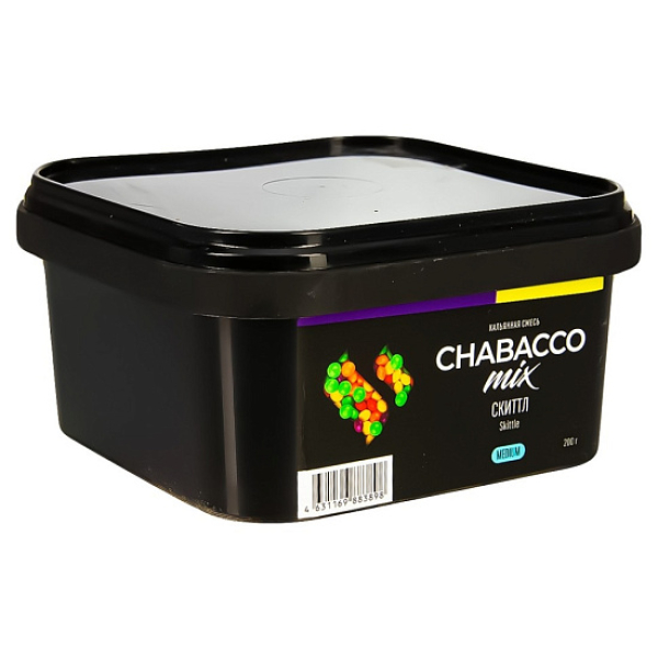 Смесь Chabacco Mix Skittle   Medium 200 гр в Севастополе