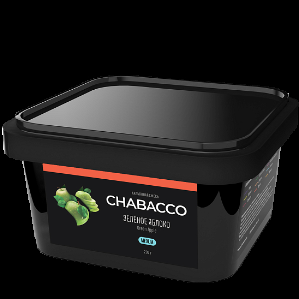 Смесь Chabacco Green Apple    Medium 200 гр в Севастополе