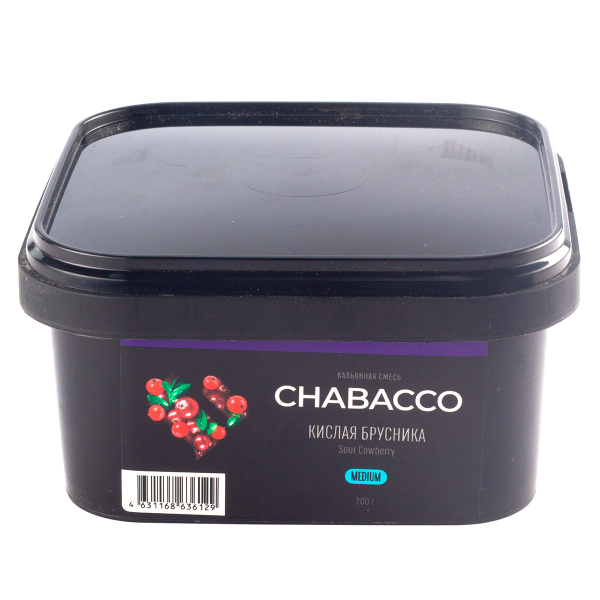 Смесь Chabacco Sour Cowberry    Medium 200 гр в Севастополе