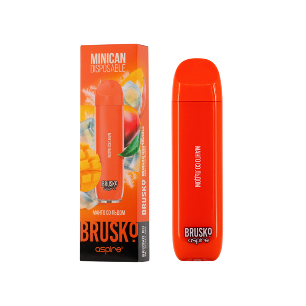Электронка Brusko Minican Манго Со Льдом (1500 Затяжек) в Севастополе