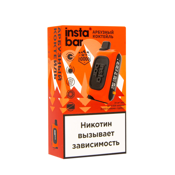 Электронка Plonq Instabar Арбузный Коктейль (10000 Затяжек) 20 Мг в Севастополе