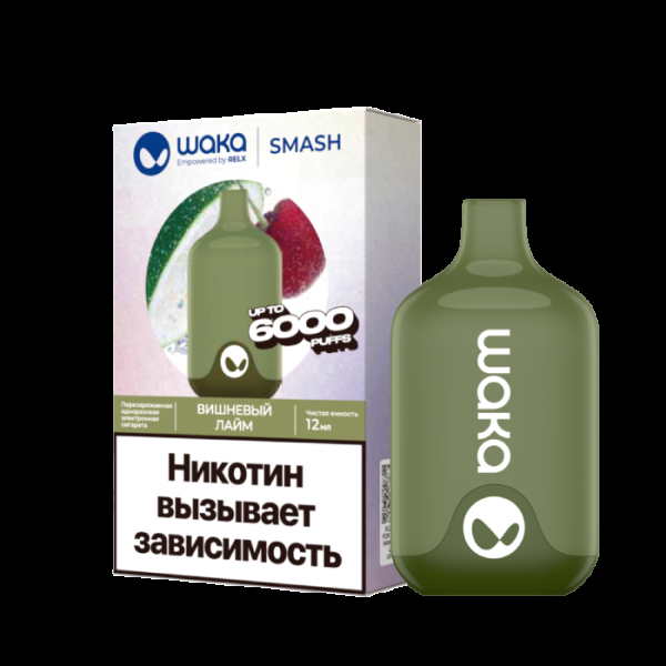 Электронка Waka Вишнёвый Лайм (6000 Затяжек) в Севастополе