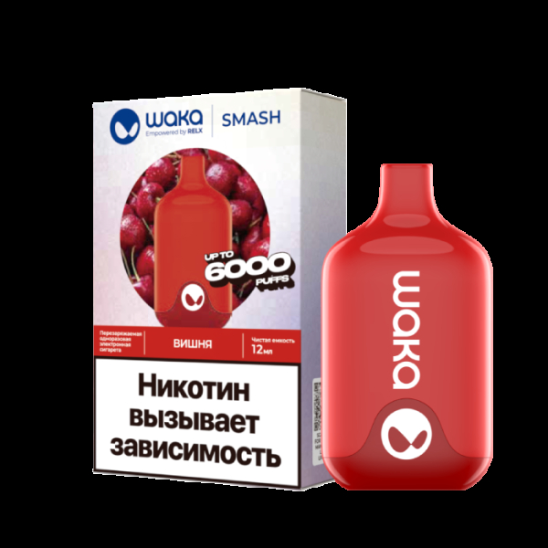 Электронка Waka Вишня (6000 Затяжек) в Севастополе