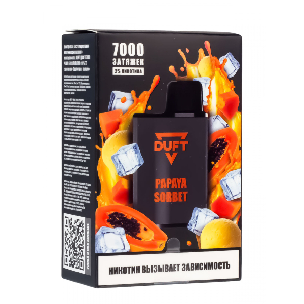 Электронка Duft Papaya Sorbet (7000 Затяжек) в Севастополе