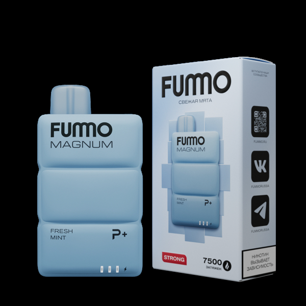 Электронка Fummo Magnum Свежая Мята (7500 Затяжек) в Севастополе