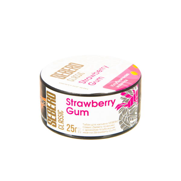 Табак Sebero Strawberry Gum  25 грамм в Севастополе