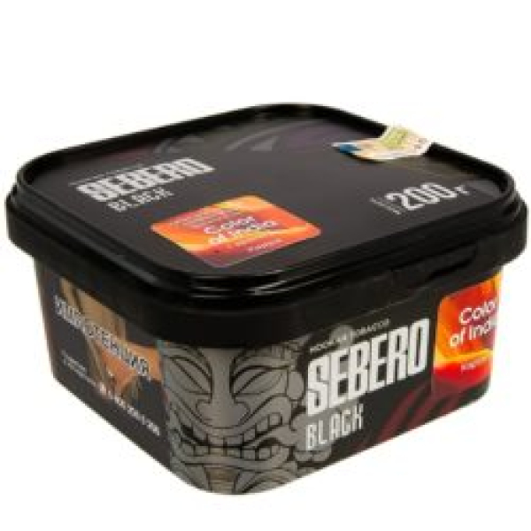 Табак Sebero Black Color Of India  200 грамм в Севастополе