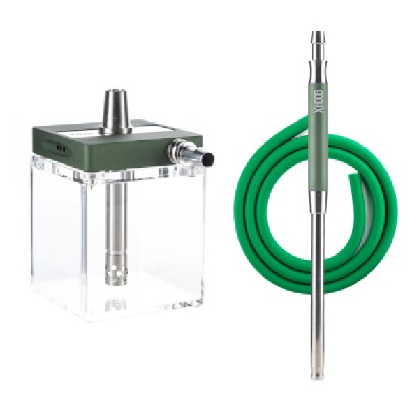 Кальян Hoob Subatom British Racing Green Steel в Севастополе