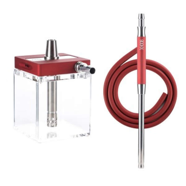 Кальян Hoob Subatom Wine Red Stainless Steel в Севастополе