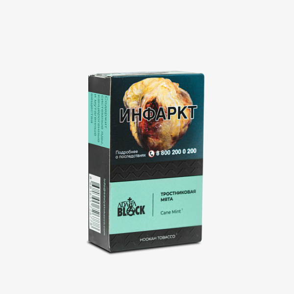 Табак Adalya Black Cane Mint (Тростниковая Мята)  Aтп 20 грамм в Севастополе