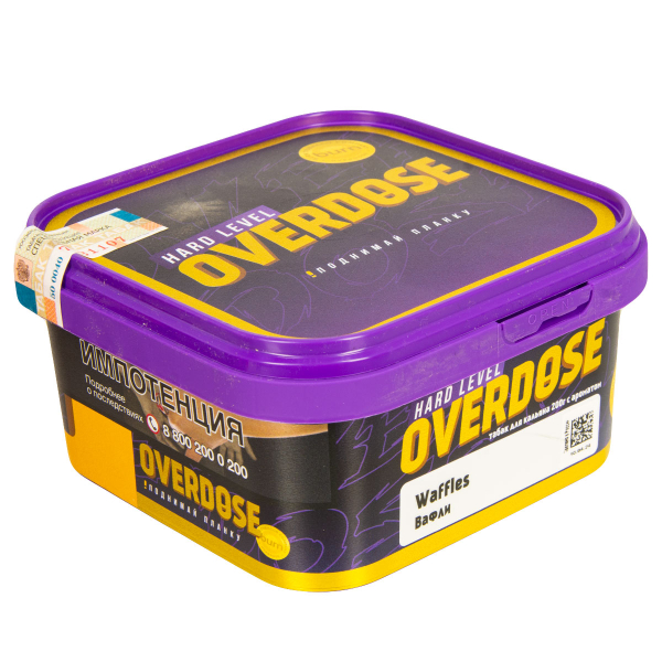 Табак Overdose Waffles  200 грамм в Севастополе
