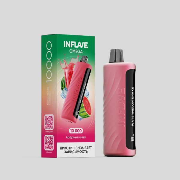 Электронка Inflave Omega Арбузный Шейк (10000 Затяжек) в Севастополе