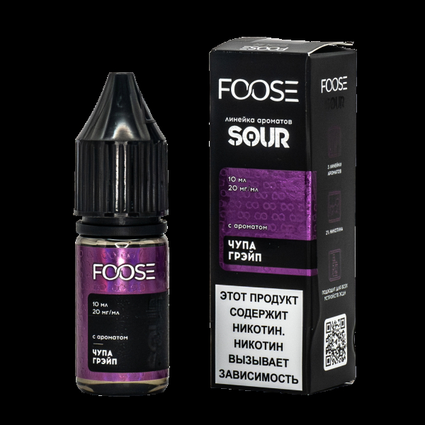 Жидкость Foose Sour Чупа Грейп 10 Мл в Севастополе