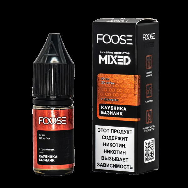 Жидкость Foose Mixed Клубника Базилик 10 Мл в Севастополе