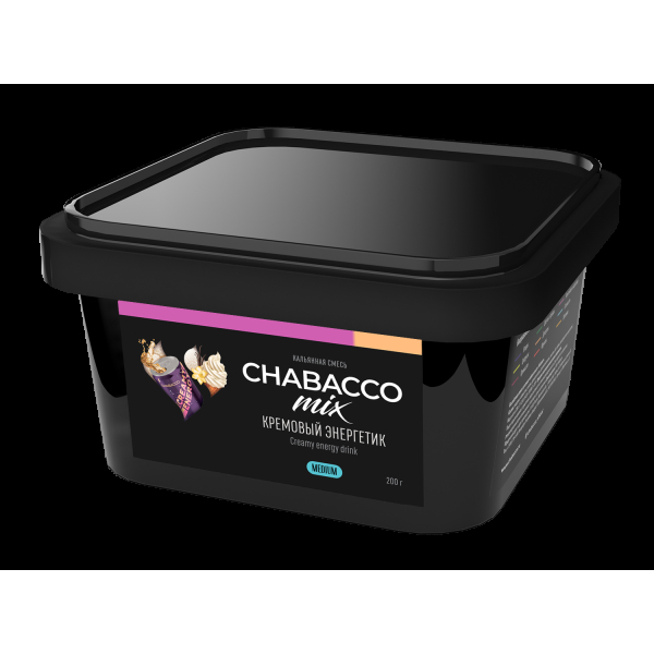Смесь Chabacco Mix Medium Creamy Energy Drink  200 гр в Севастополе