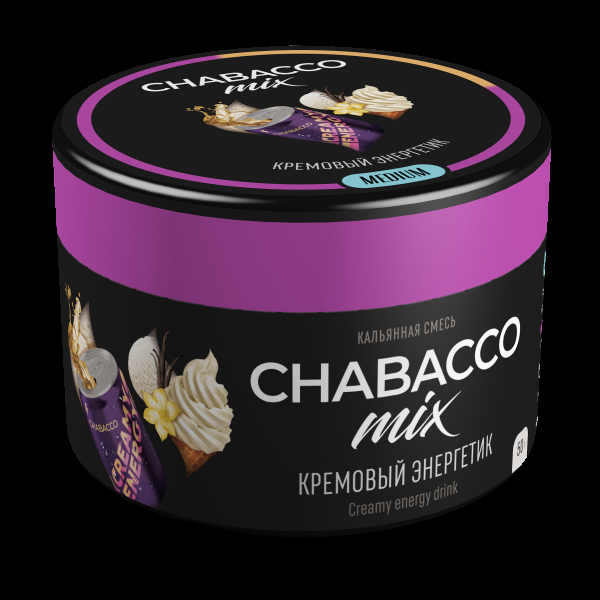 Смесь Chabacco Mix Medium Creamy Energy Drink  50 гр в Севастополе