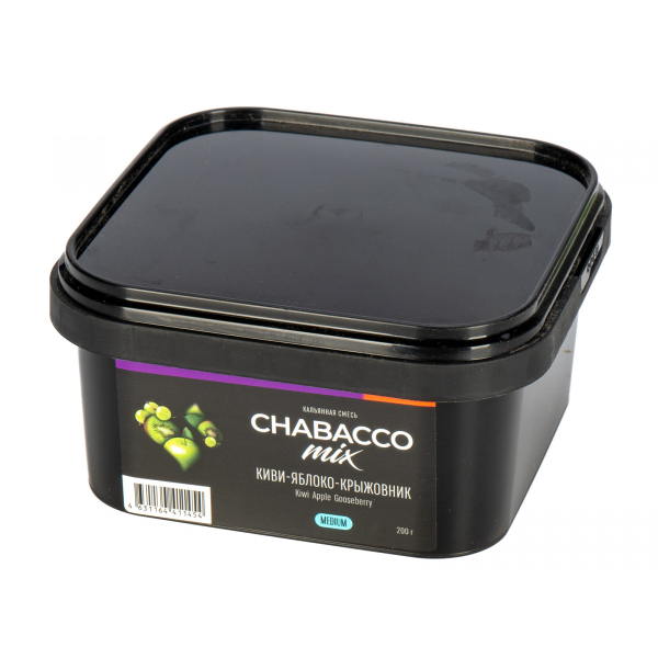 Смесь Chabacco Mix Medium Kiwi Apple Gooseberry  200 гр в Севастополе