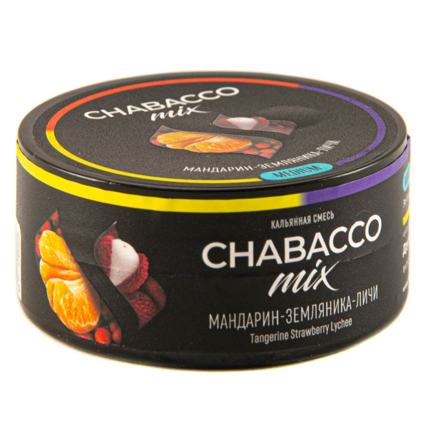 Смесь Chabacco Mix Medium Tangerine Strawberry Lychee  25 гр в Севастополе