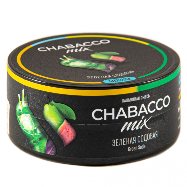 Смесь Chabacco Mix Medium Green Soda  25 гр в Севастополе