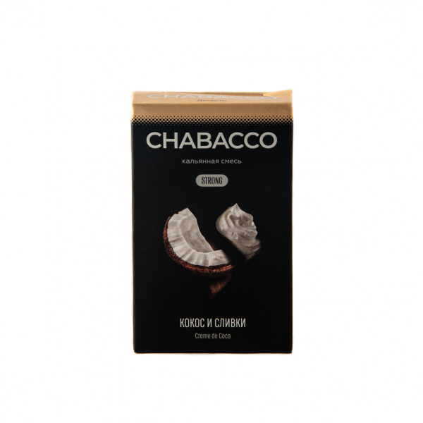 Смесь Chabacco Mix Strong Crème De Coco  50 гр в Севастополе