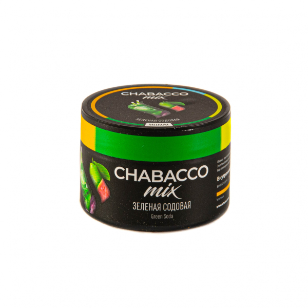 Смесь Chabacco Mix Medium Green Soda  50 гр в Севастополе