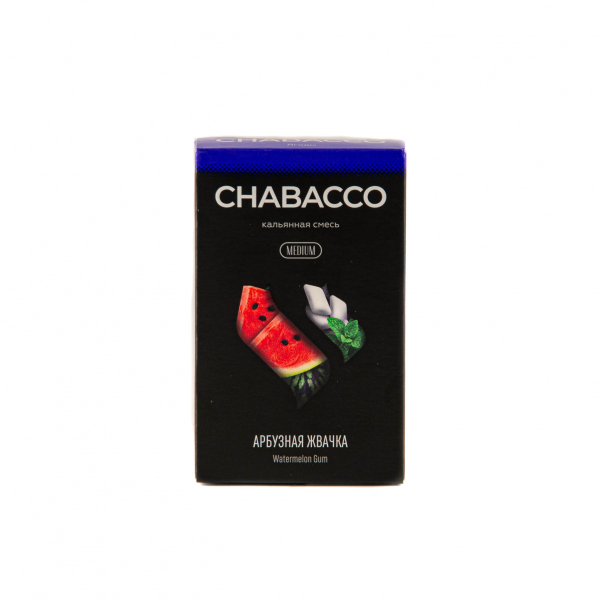 Смесь Chabacco Mix Medium Watermelon Gum  50 гр в Севастополе
