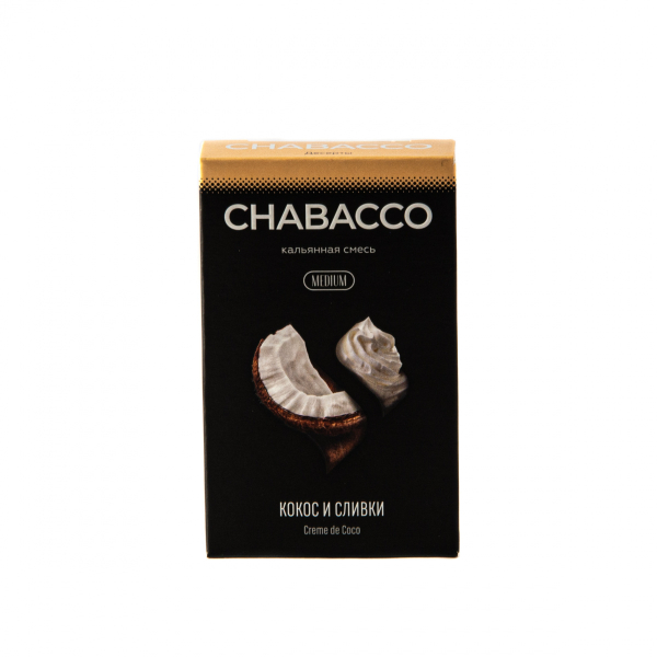 Смесь Chabacco Mix Medium Crème De Coco  50 гр в Севастополе