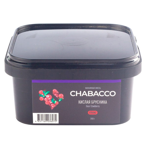 Смесь Chabacco Strong Sour Cowberry  200 гр в Севастополе