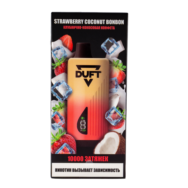 Электронка Duft Strawberry Coconut Bonbon (10000 Затяжек) в Севастополе