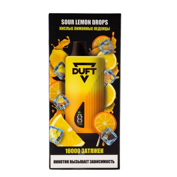 Электронка Duft Sour Lemon Drops (10000 Затяжек) в Севастополе