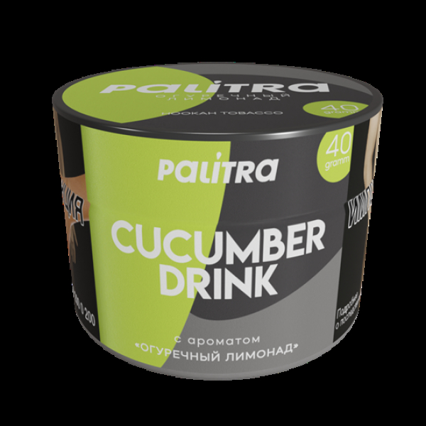 Табак Palitra Cucumber Drink (Огуречный Лимонад)  40 грамм в Севастополе