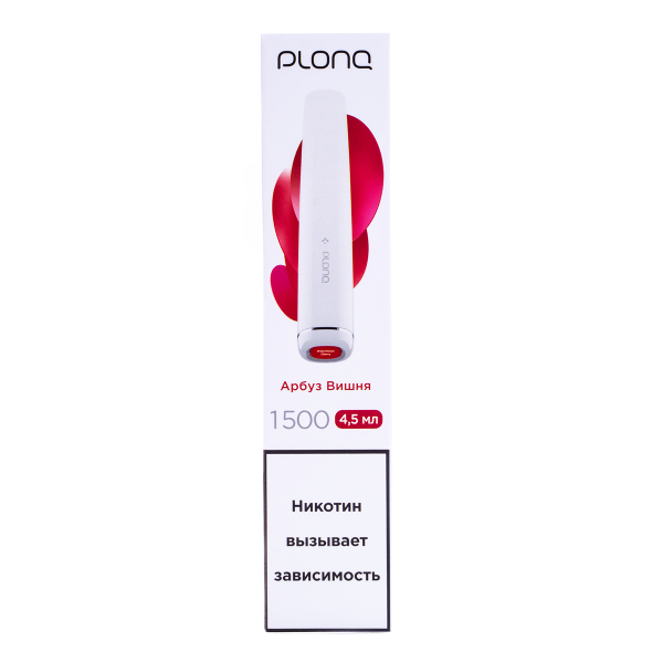 Электронка Plonq Plus Арбуз Вишня (1500 Затяжек) 20 Мг в Севастополе