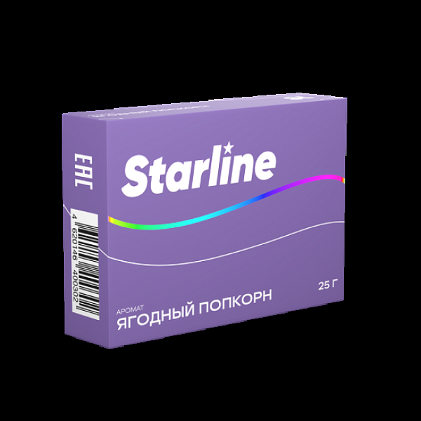 Табак Starline Ягодный Попкорн  25 грамм в Севастополе