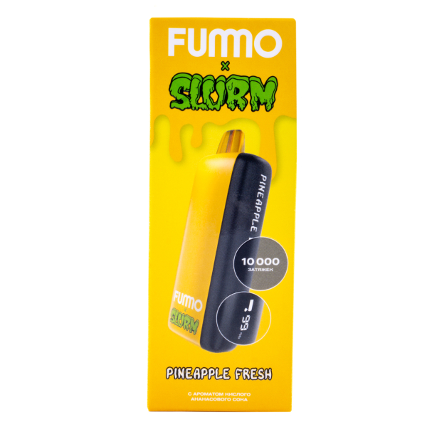 Электронка Fummo Indic Slurm Кислый Ананасовый Сок (10 000 Затяжек) в Севастополе