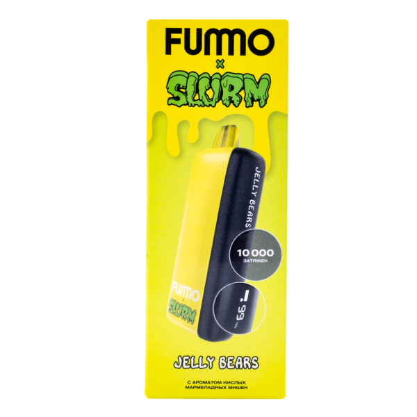 Электронка Fummo Indic Slurm Кислые Мармеладные Мишки (10 000 Затяжек) в Севастополе