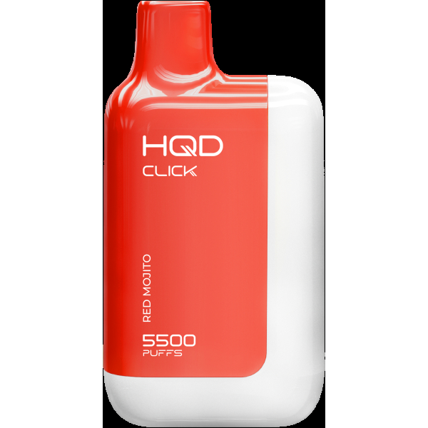 POD-система Hqd Click Устройство + Картридж Красный Мохито (5500 Затяжек) в Севастополе