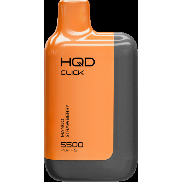 POD-система Hqd Click Устройство + Картридж Манго Клубника (5500 Затяжек) в Севастополе