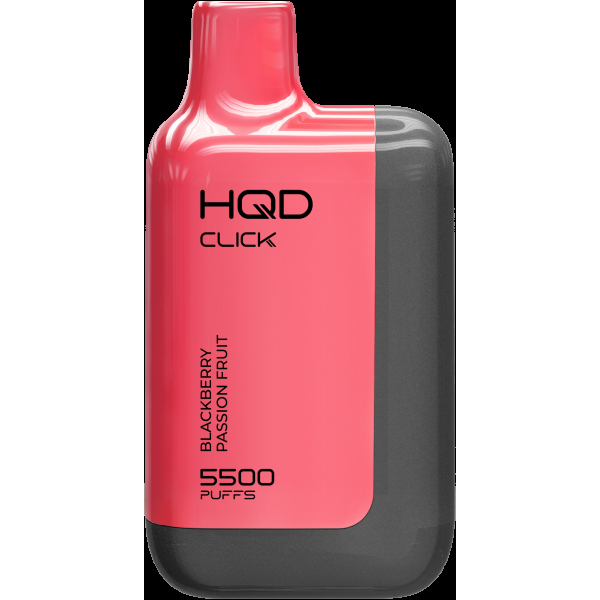 POD-система Hqd Click Устройство + Картридж Ежевика Мараккуйя (5500 Затяжек) в Севастополе
